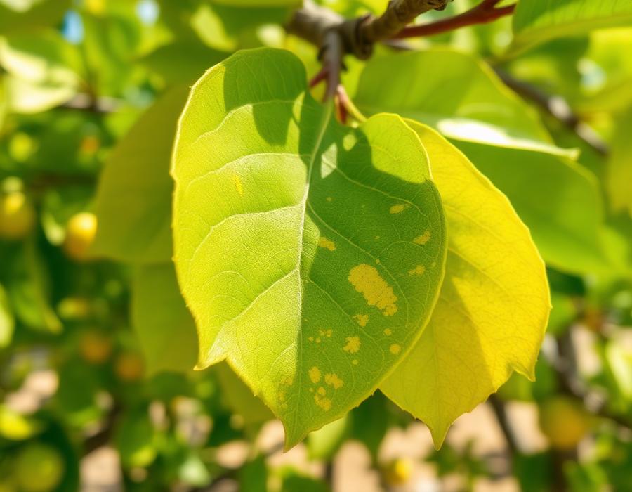 Zinc & Nitrogen Deficiency on Citrus