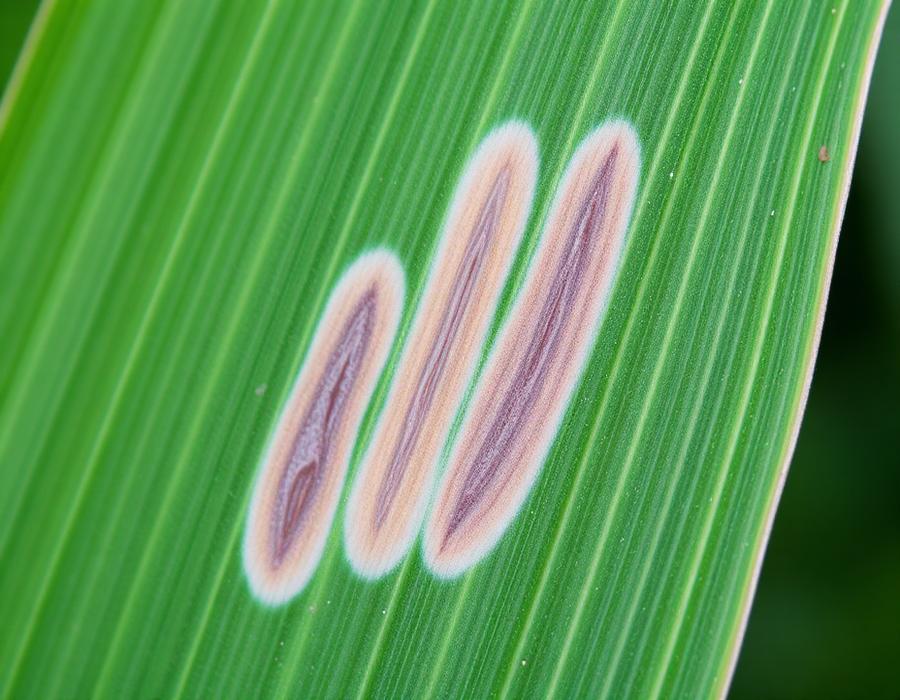 Grey Leaf Spot on Maize